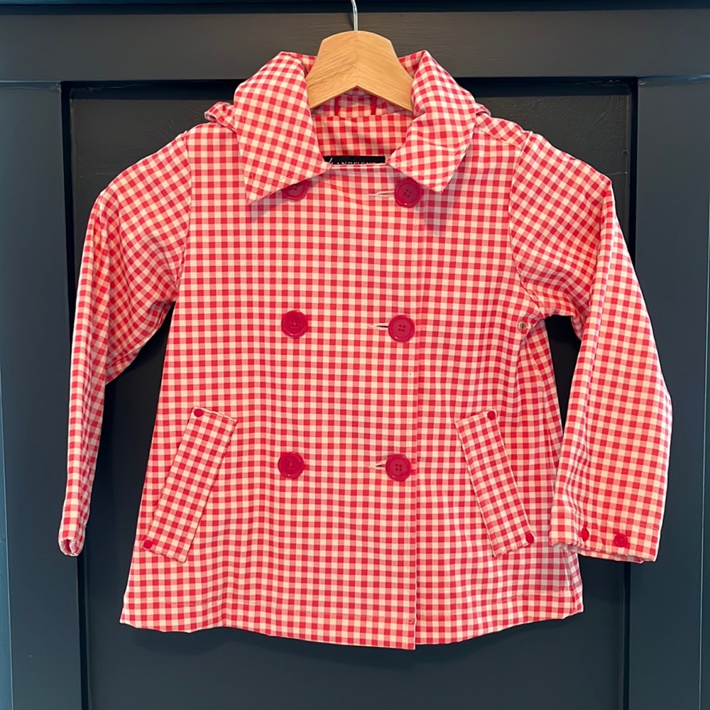 Lands’ End girls raincoat size S (4)